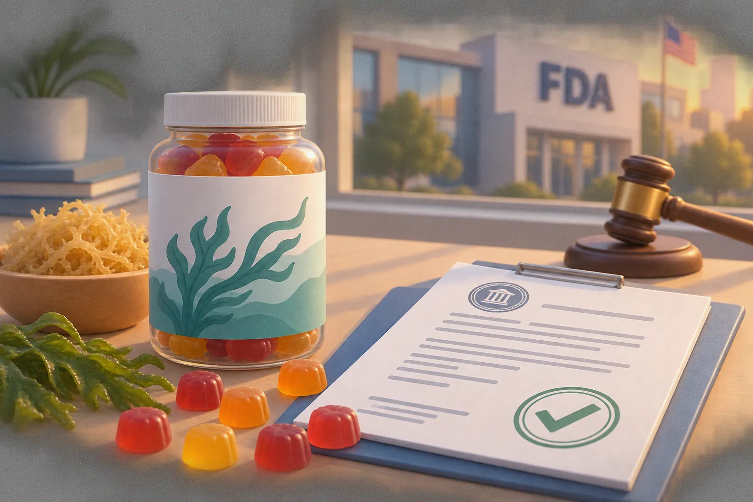 FDA hebt Warnung für DAMAR Sea Moss Gummies nach Registrierung auf