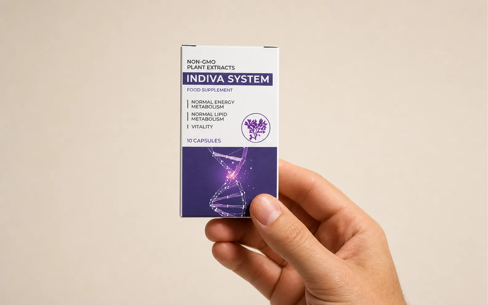 InDiva System — Verpackung in der Hand