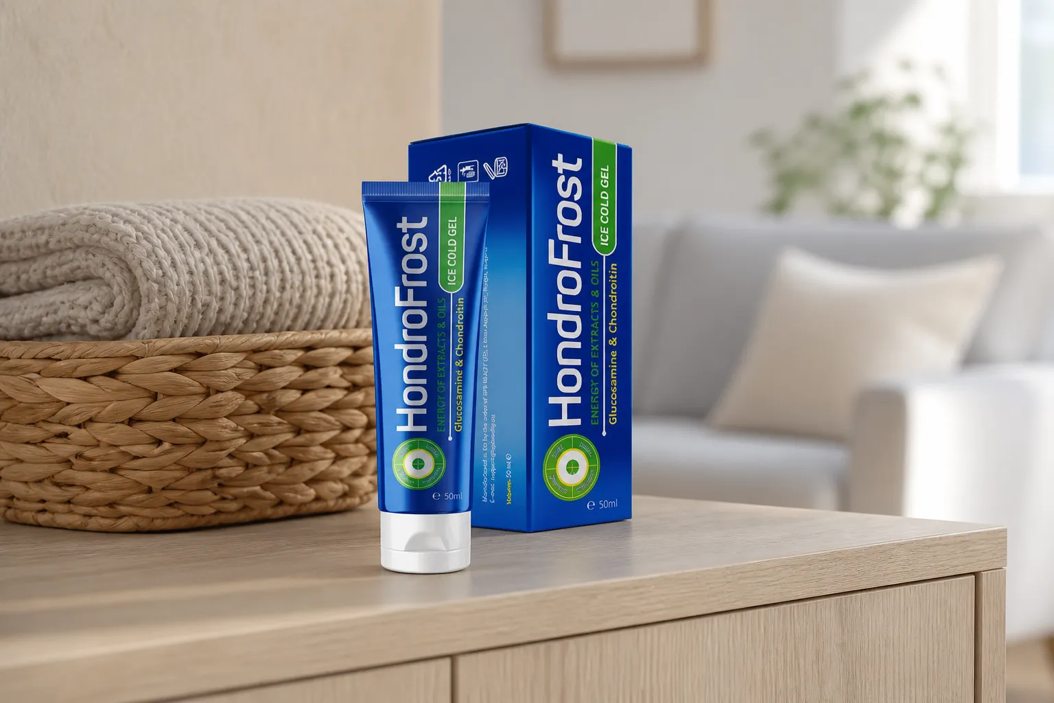 Hondrofrost — Verpackung im Alltag