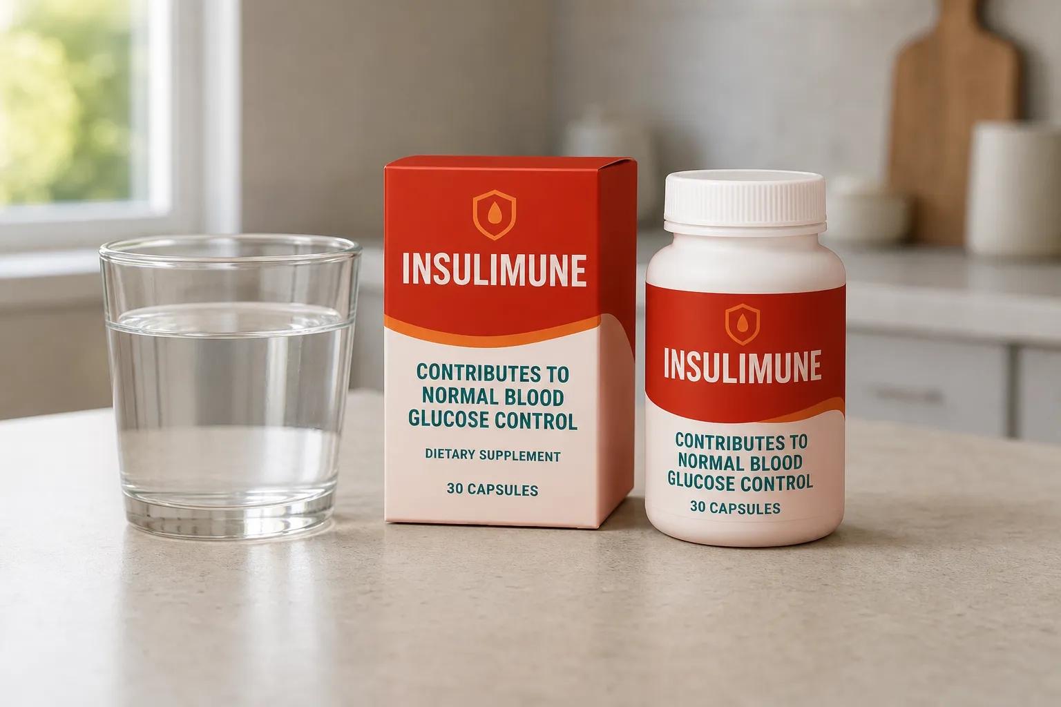 Insulimune + — Verpackung im Alltag