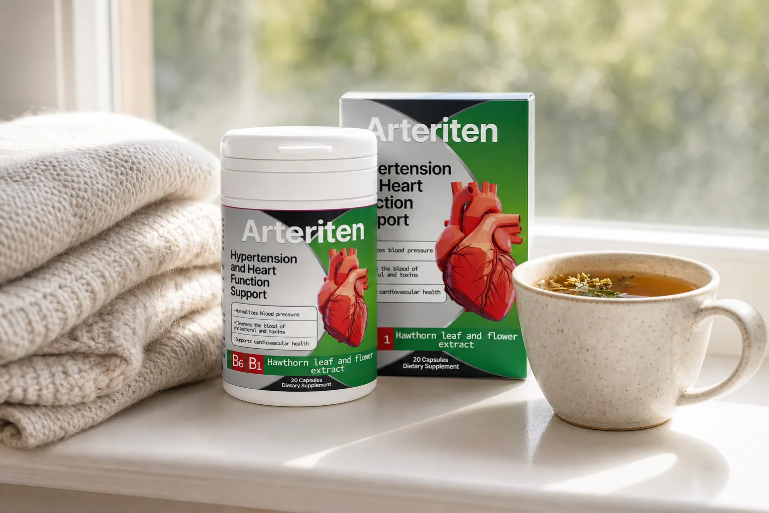 Arteriten — Verpackung im Alltag