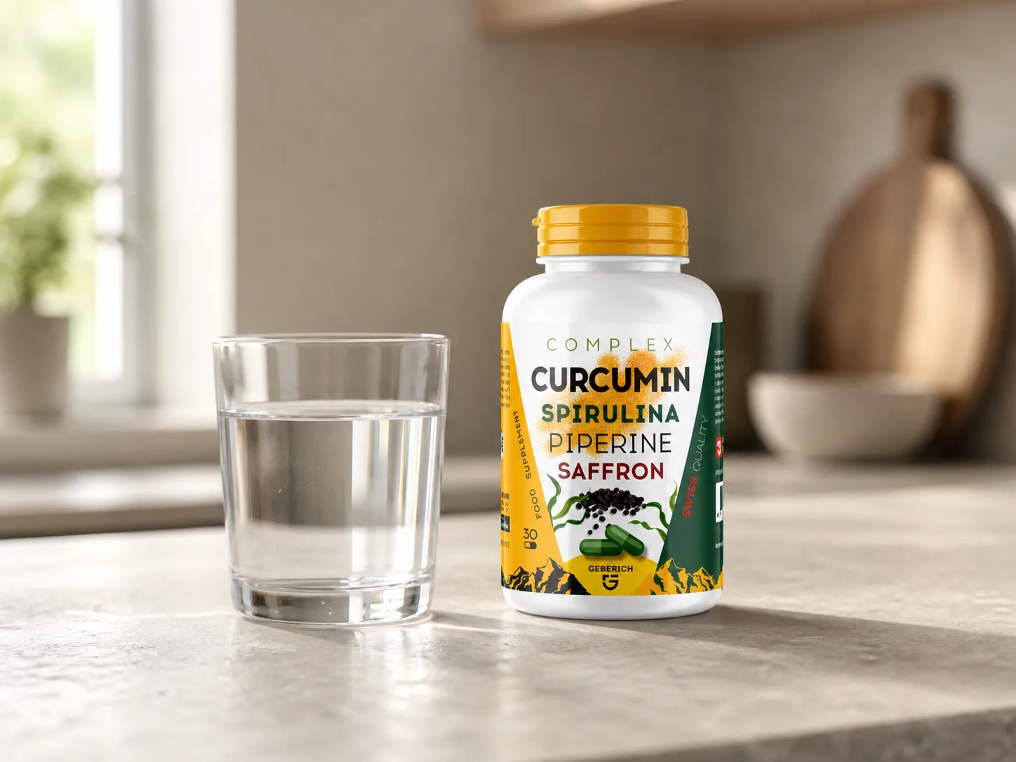 Curcuma — Verpackung im Alltag