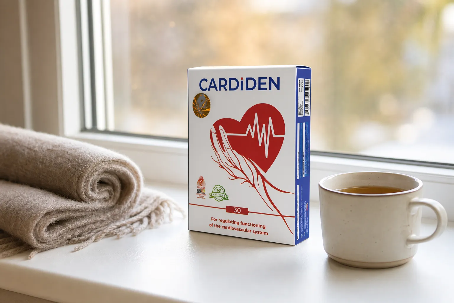 Cardiden — Verpackung im Alltag