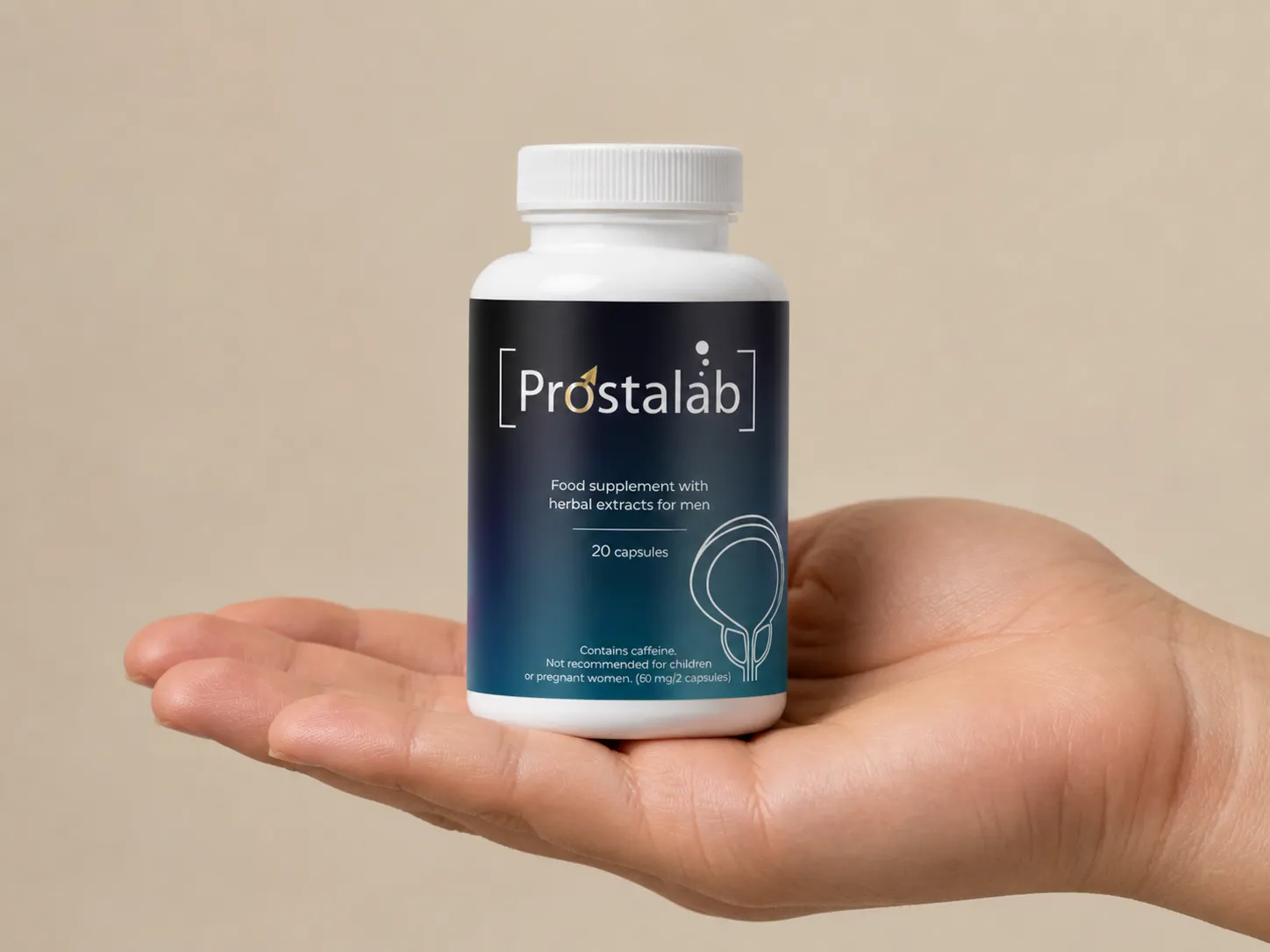 Prostalab — Verpackung in der Hand