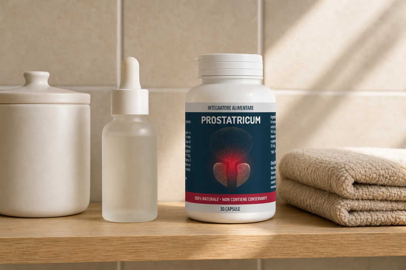 Prostatricum — Verpackung im Alltag