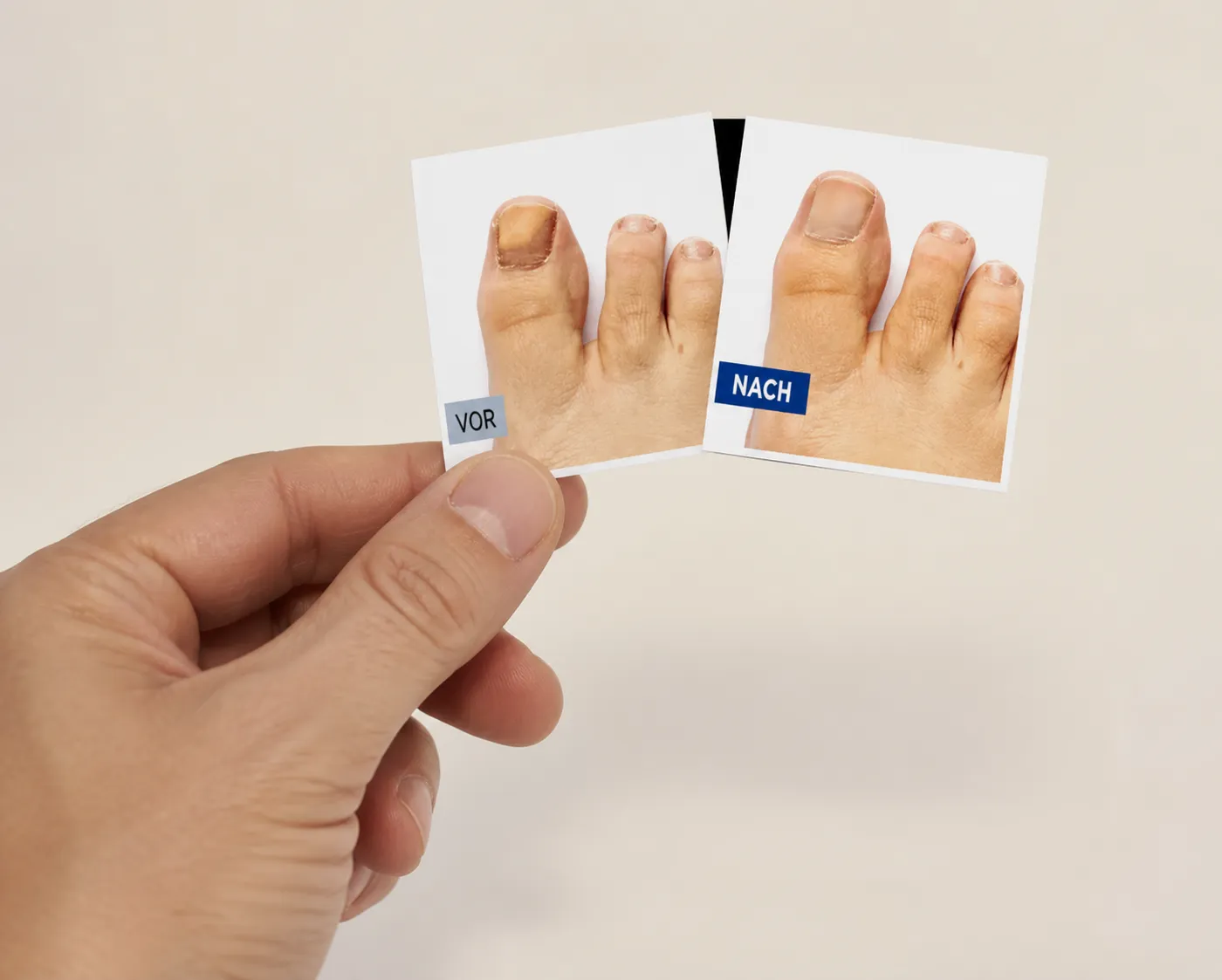 EXODERMIN EU — Verpackung in der Hand
