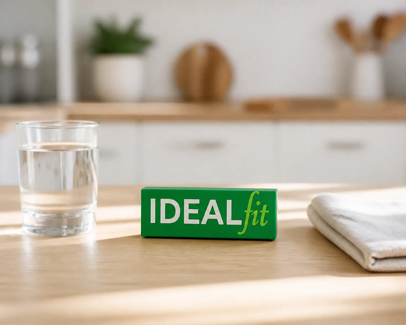 IdealFit Low — Verpackung im Alltag