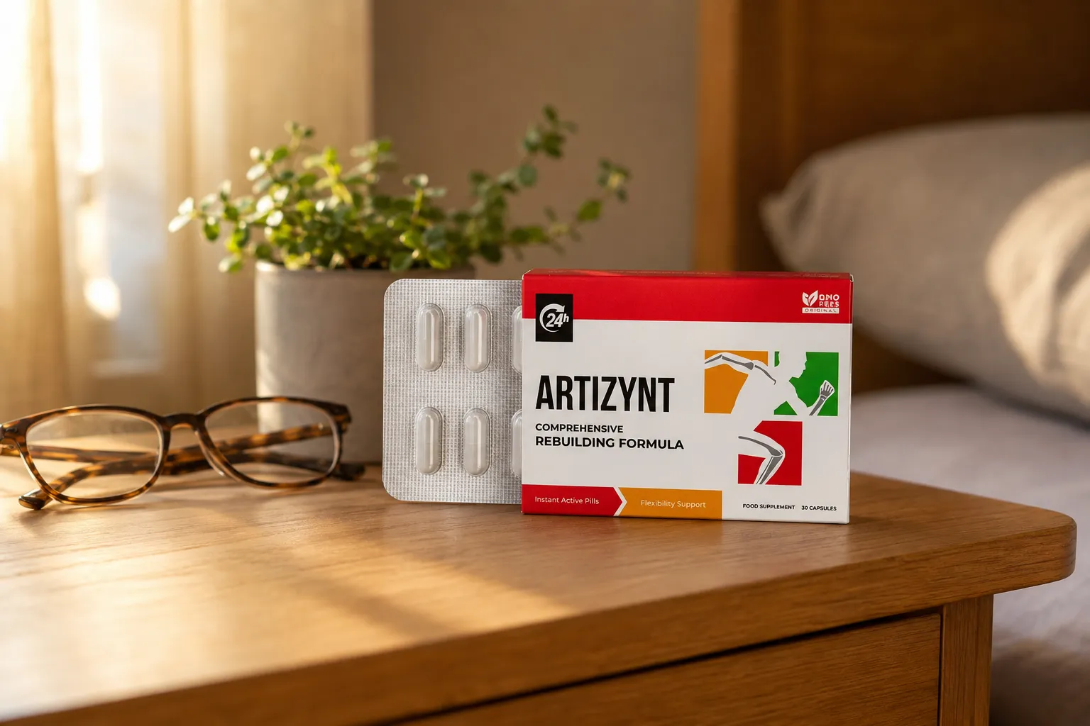 ArtiZynt Capsules — Verpackung im Alltag