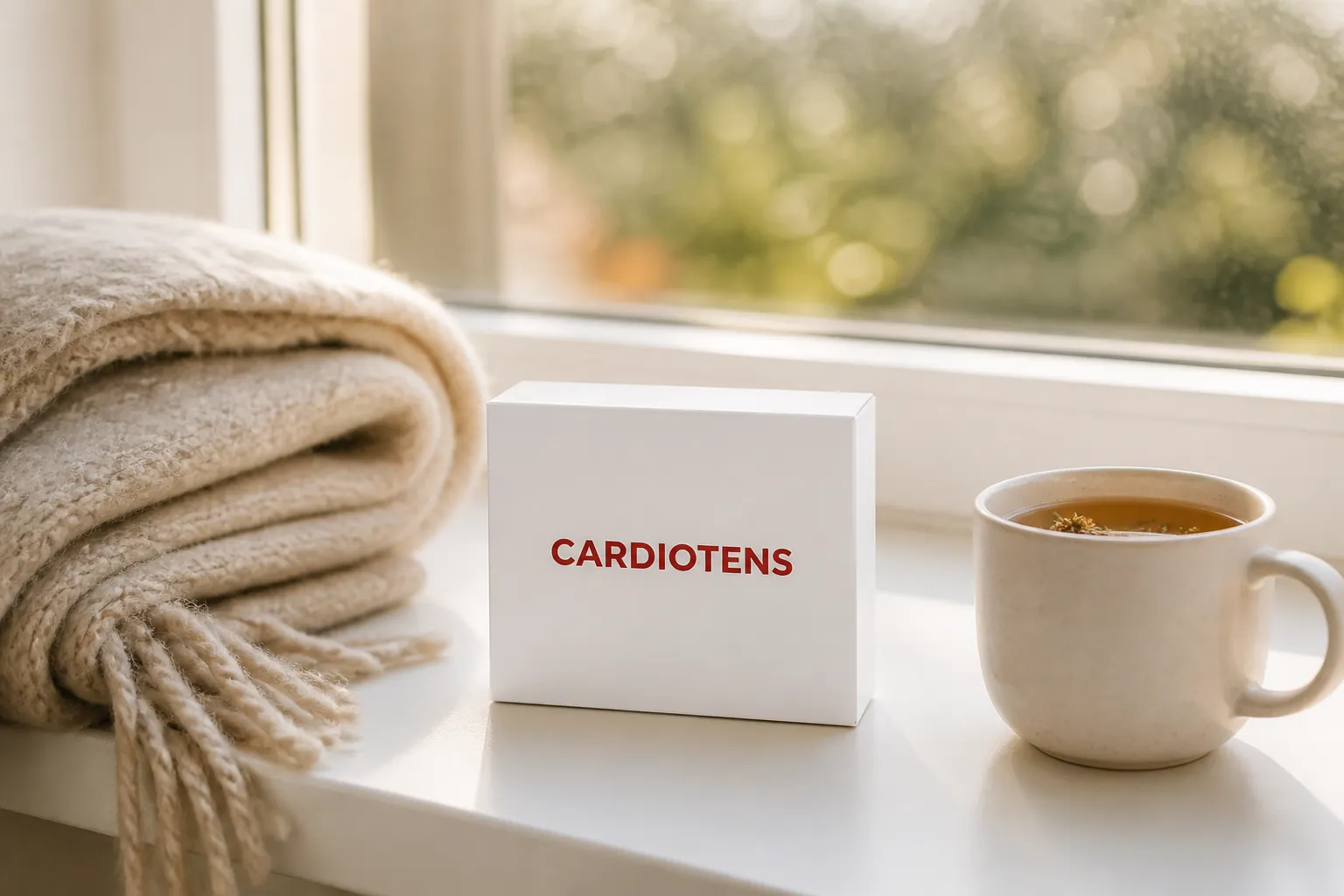 Cardiotens Plus High price — Verpackung im Alltag