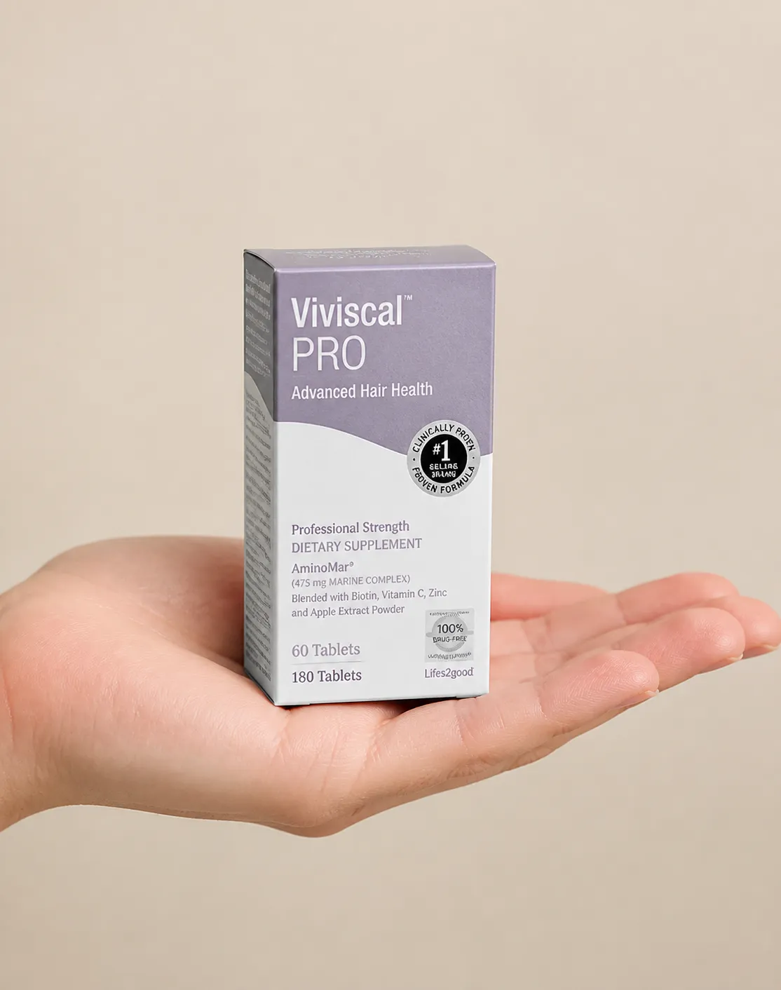 Cystiolla — Verpackung in der Hand