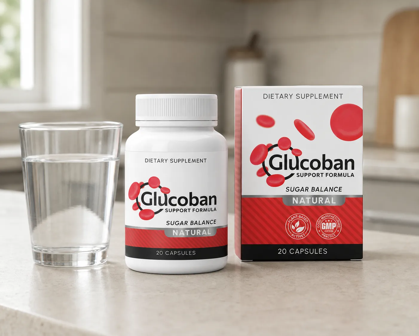 Glucoban — Verpackung im Alltag