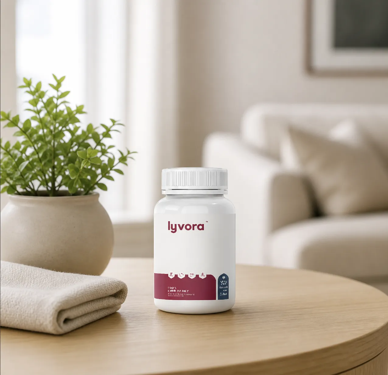 Lyvora HHCTC — Verpackung im Alltag