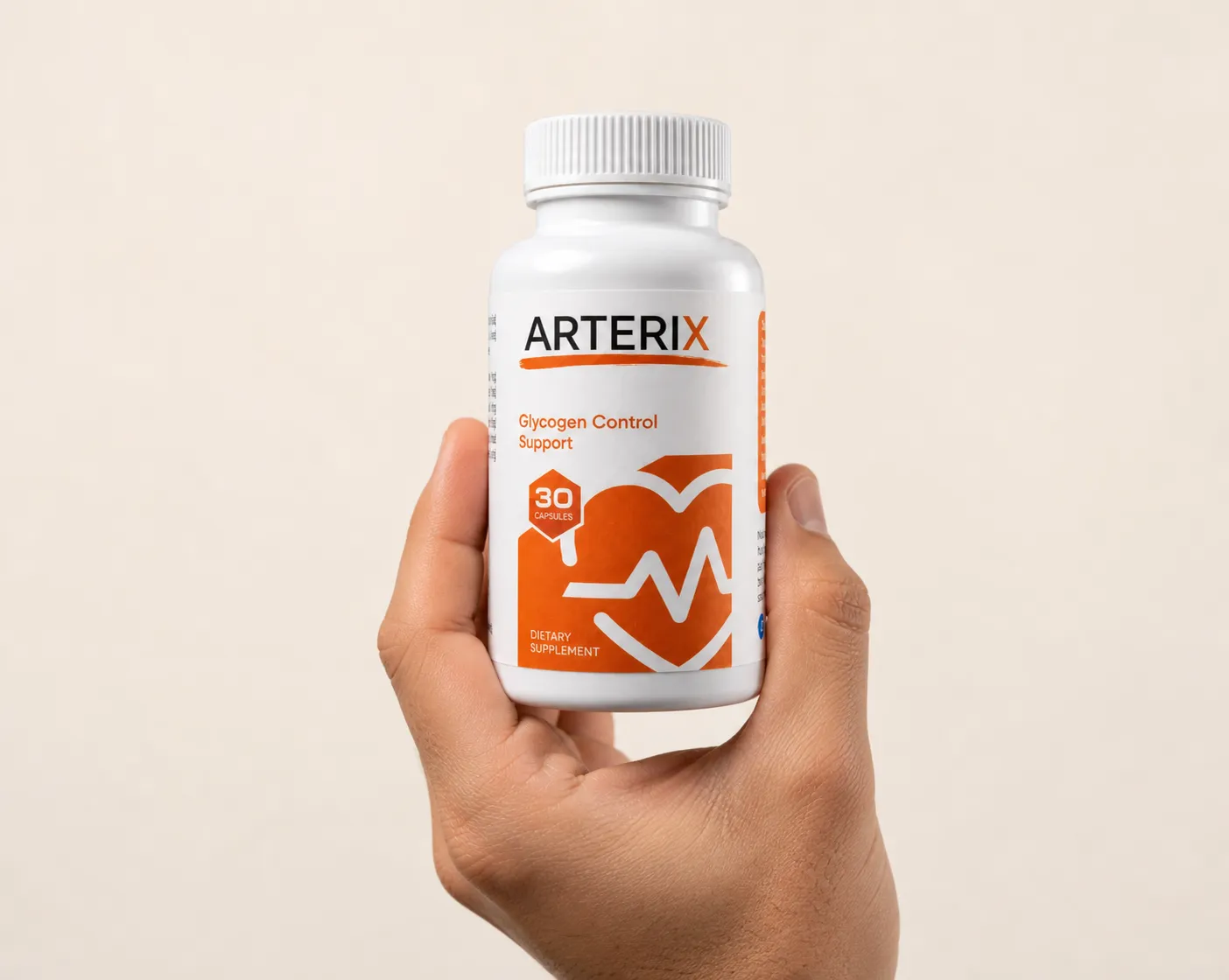 Arterix — Verpackung in der Hand