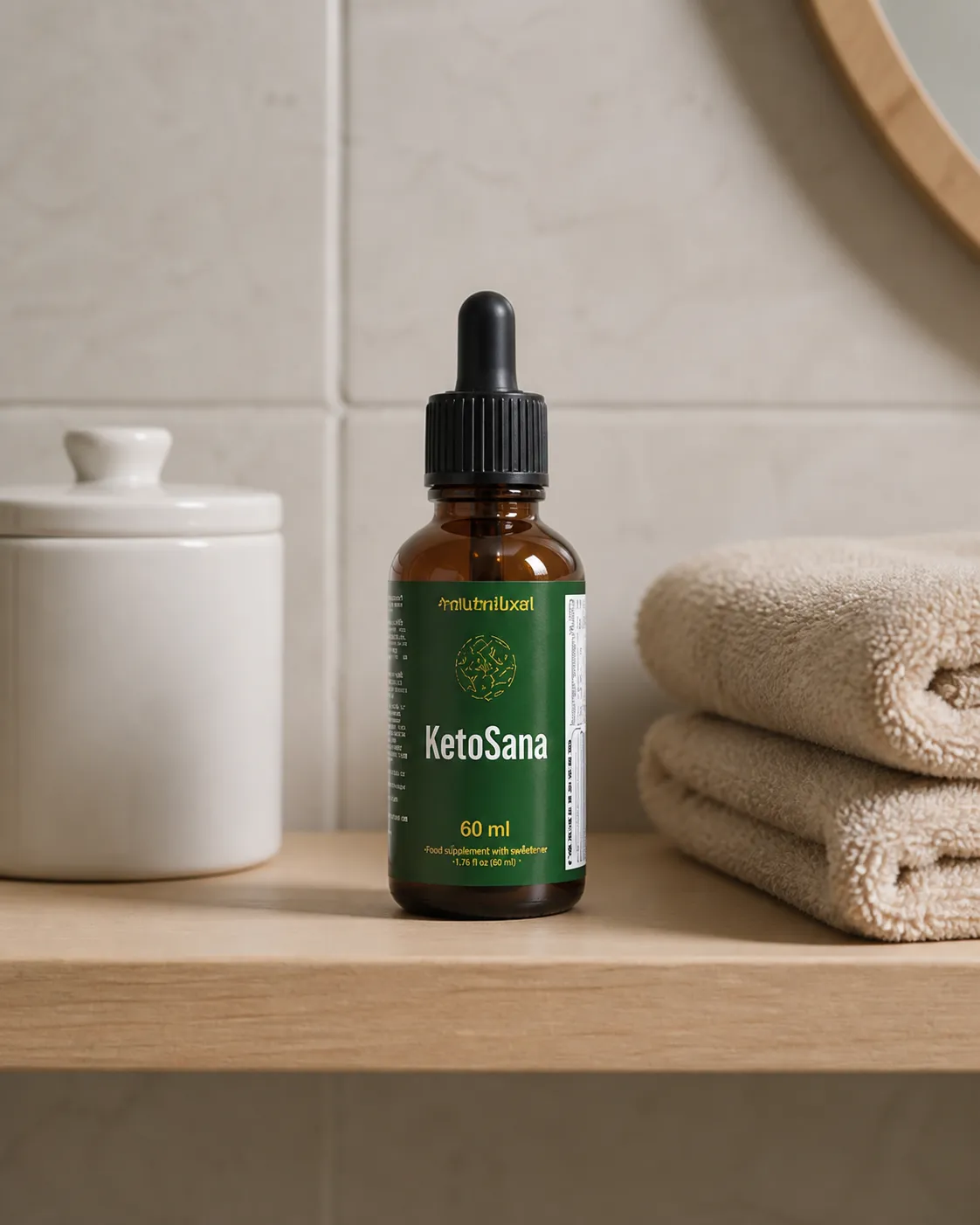 KetoSana — Verpackung im Alltag