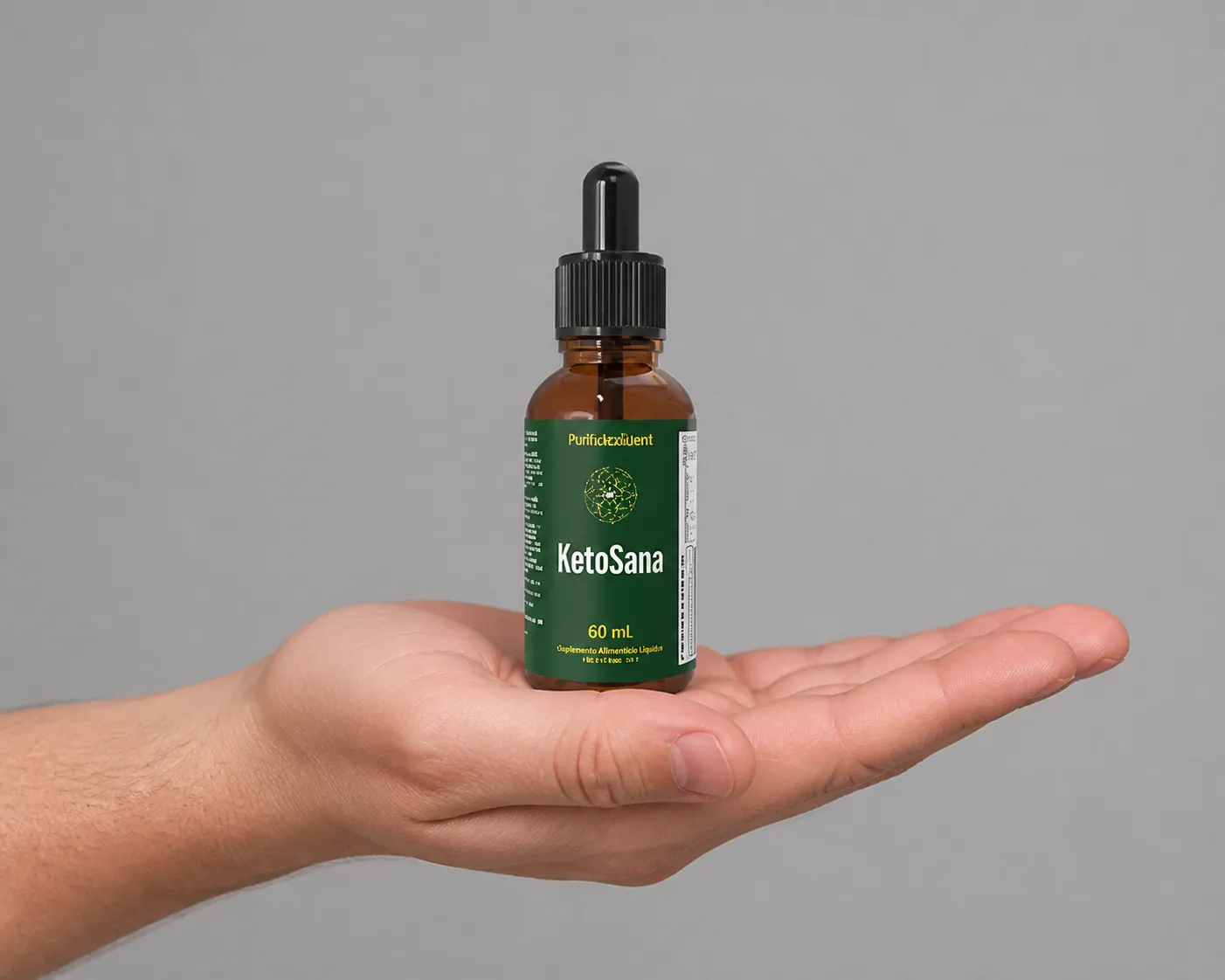 KetoSana — Verpackung in der Hand