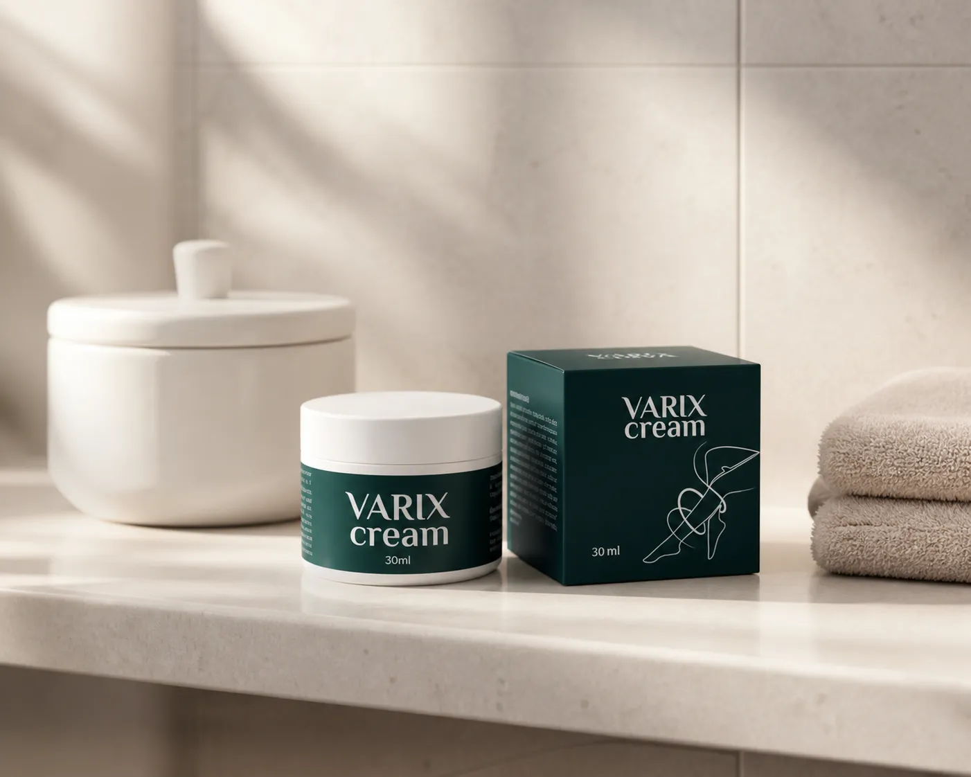 Varix cream lp — Verpackung im Alltag