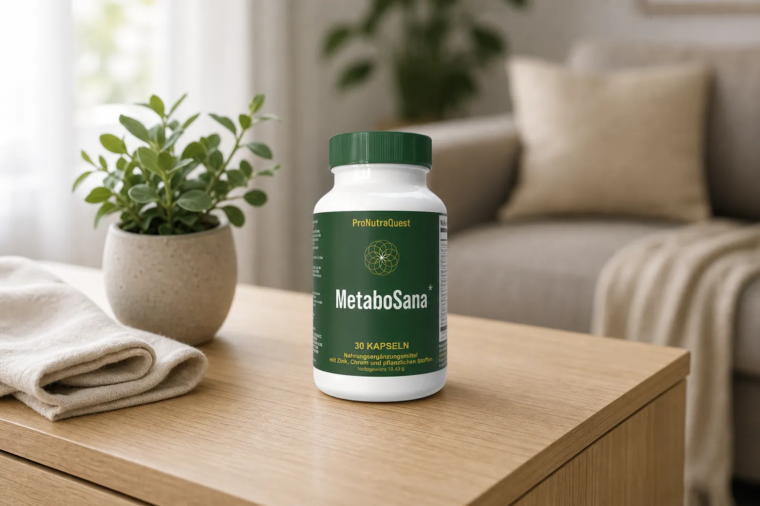 MetaboSana — Verpackung im Alltag
