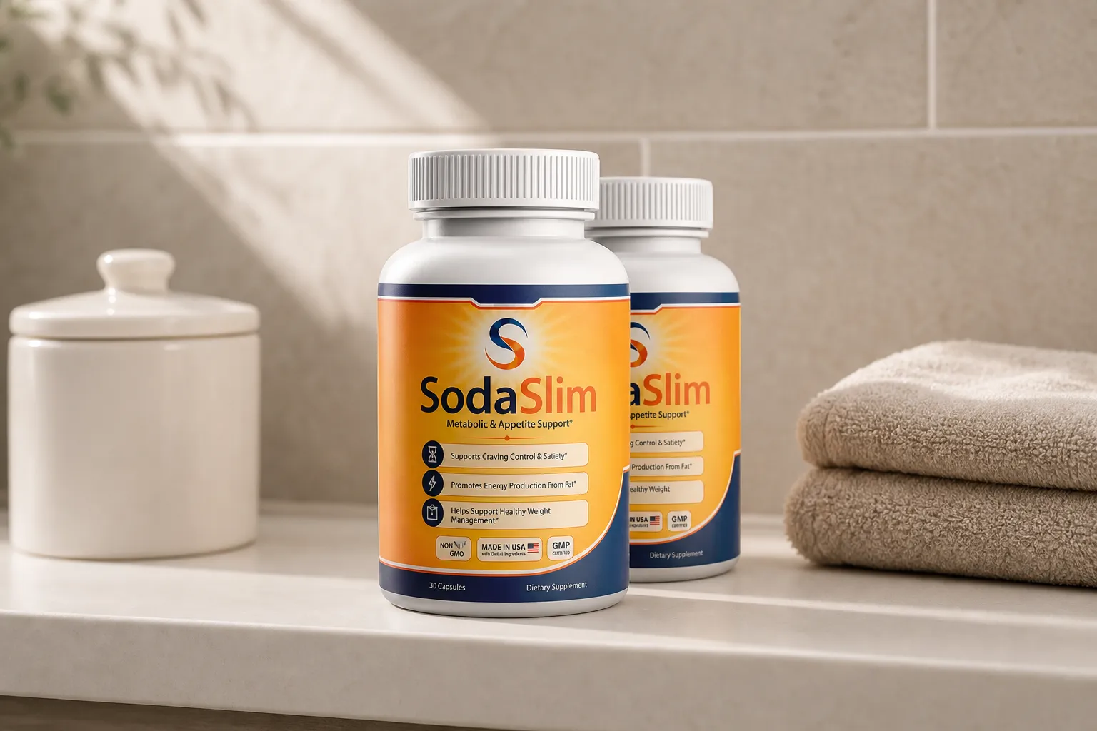 SodaSlim — Verpackung im Alltag
