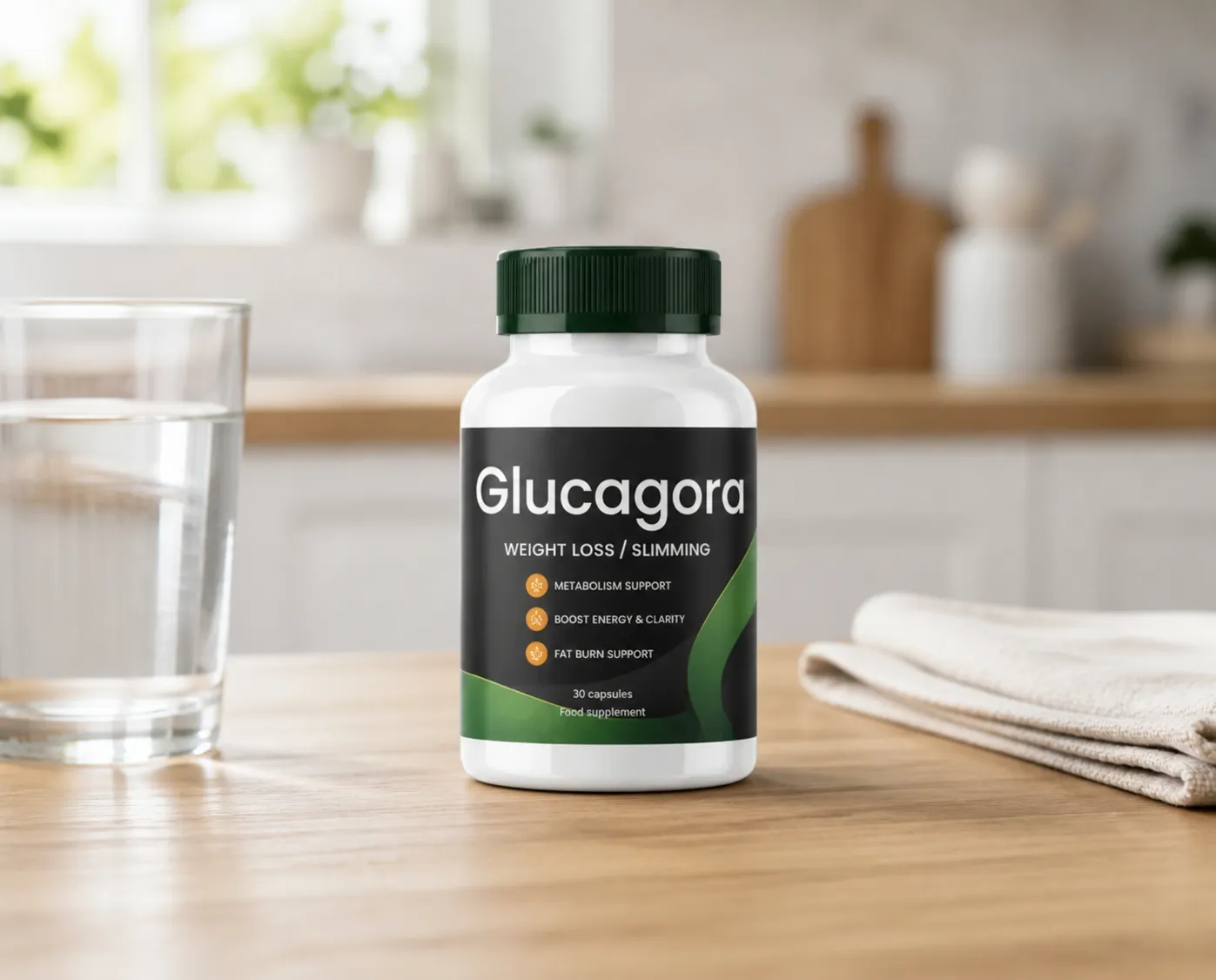 Glucagora — Verpackung im Alltag