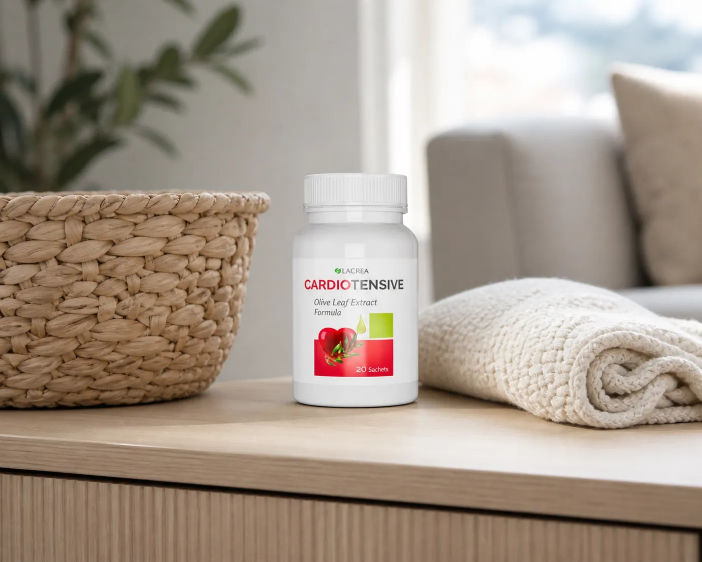 Cardiotensive — Verpackung im Alltag
