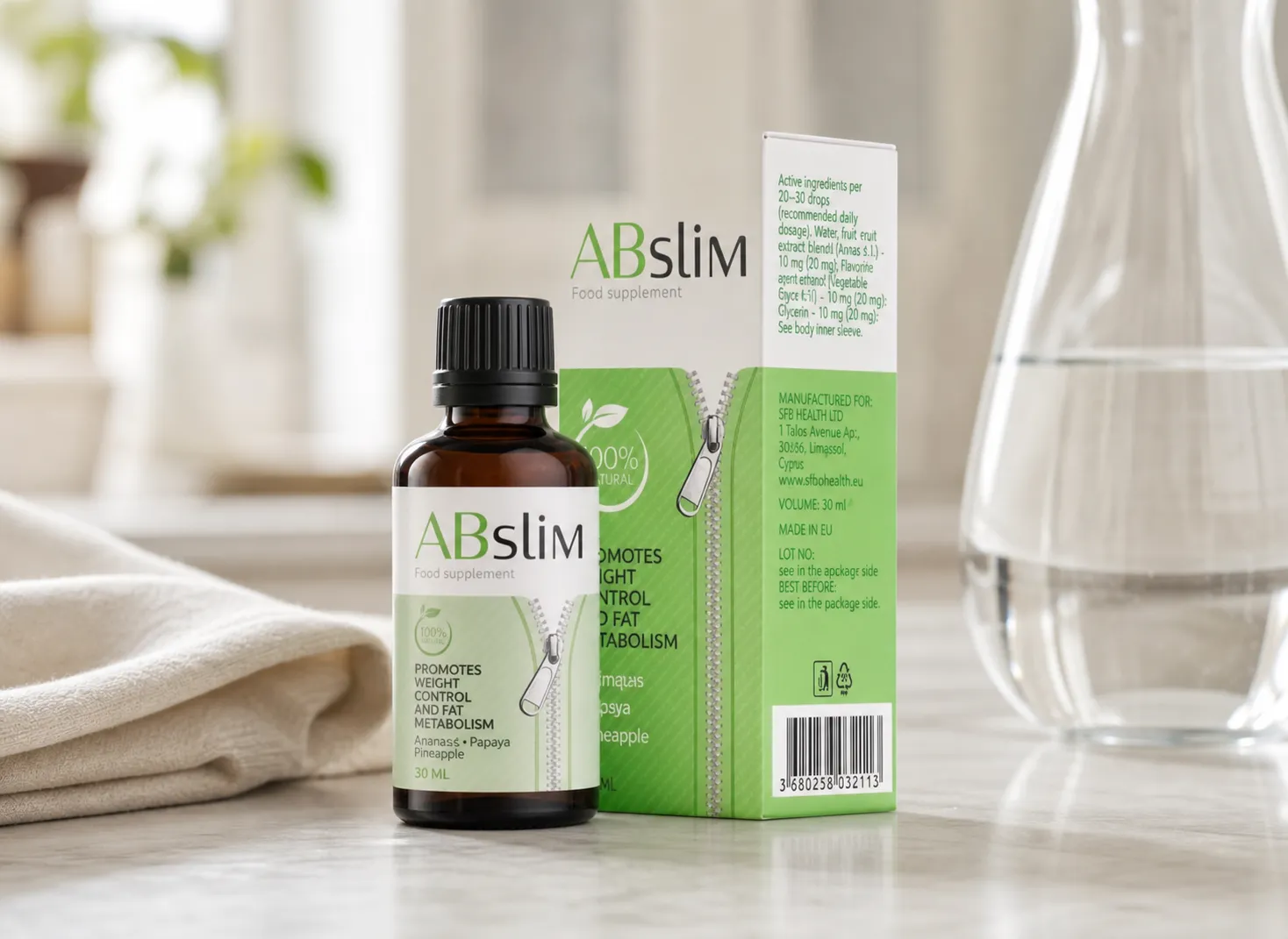 ABSlim — Verpackung im Alltag