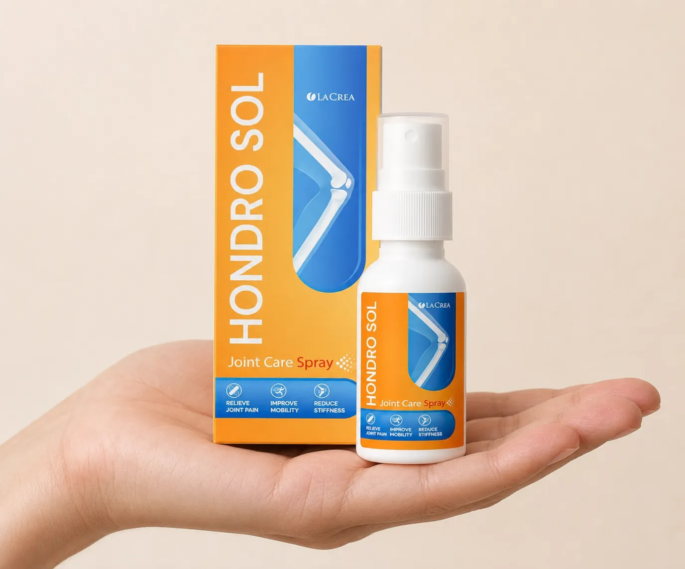 Hondro Sol — Verpackung in der Hand