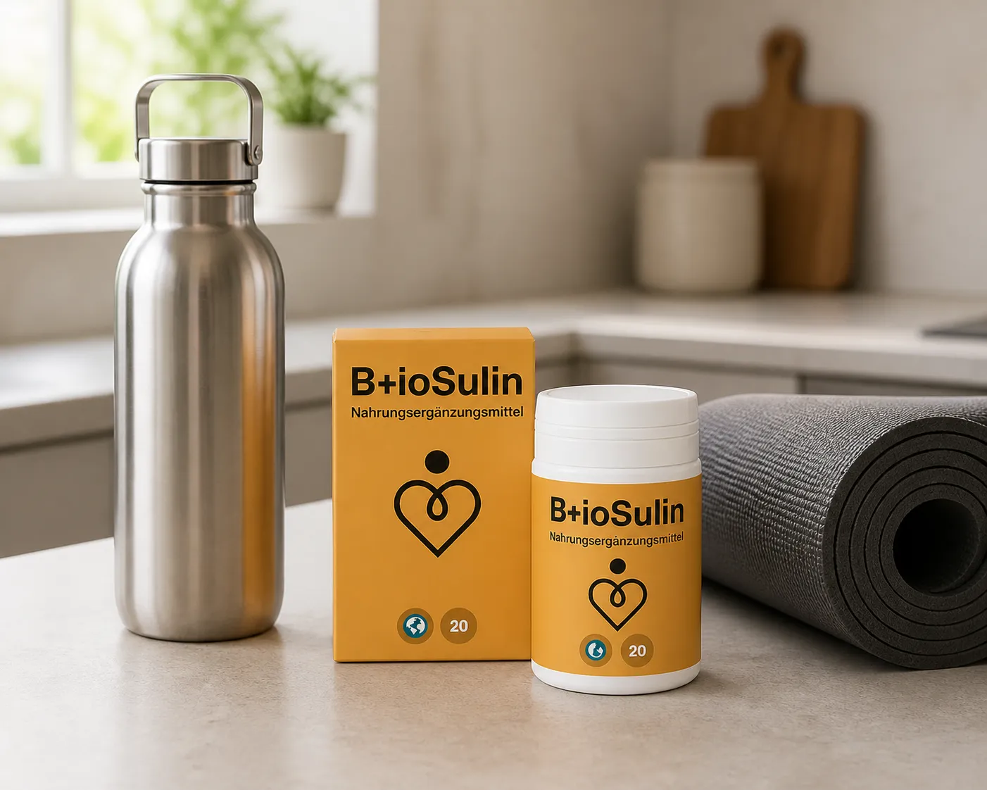 Bio+Sulin — Verpackung im Alltag