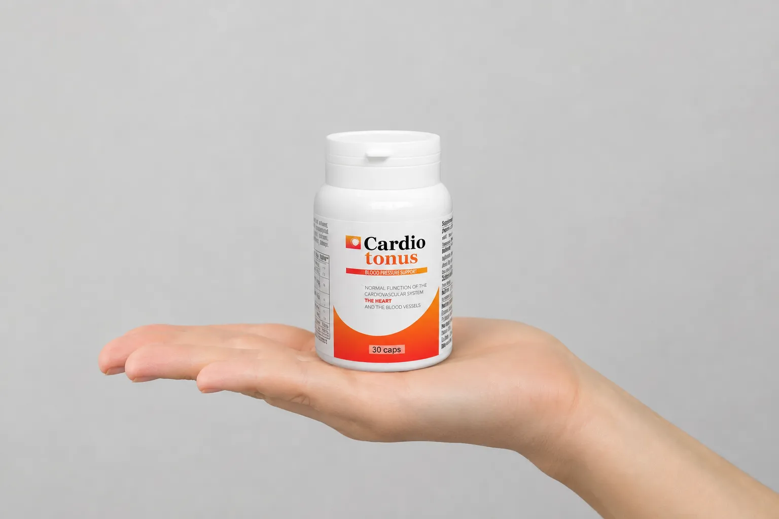 CARDIOTONUS — Verpackung in der Hand